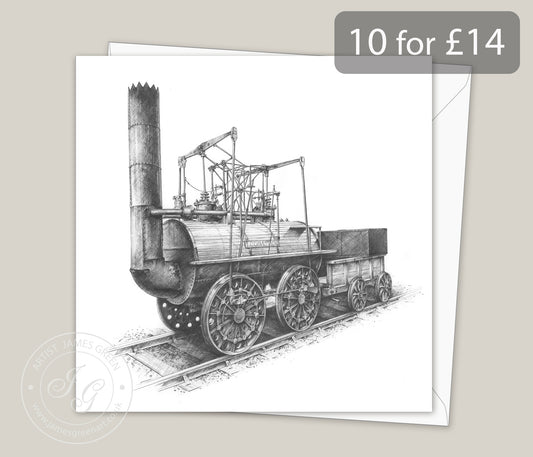 Locomotion Greeting Card