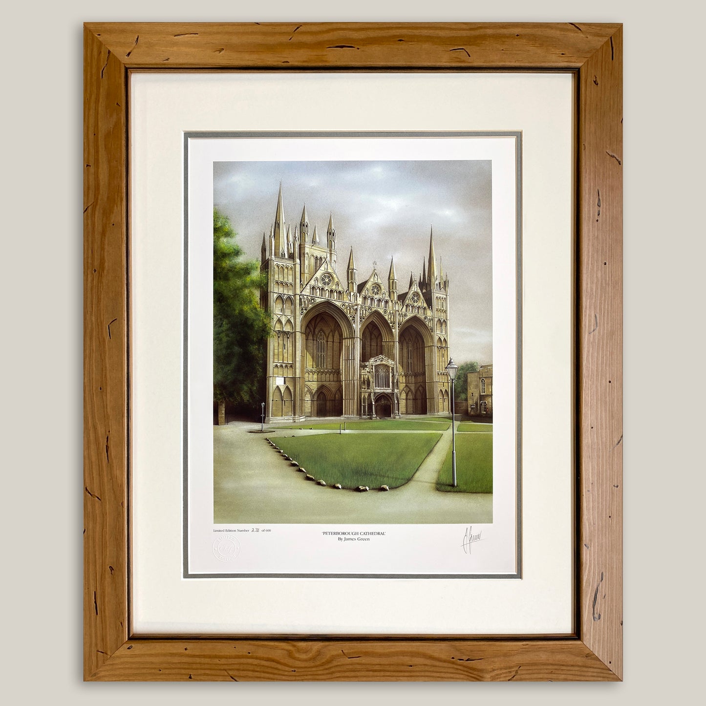 Peterborough Cathedral Limited Edition Print
