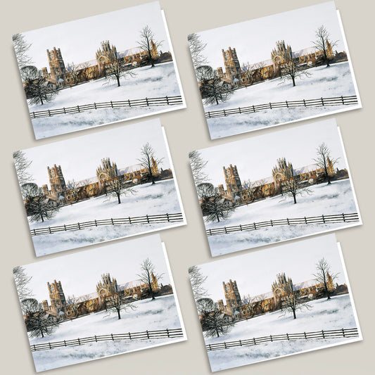 Set of 6 Ely Cathedral Greeting Cards