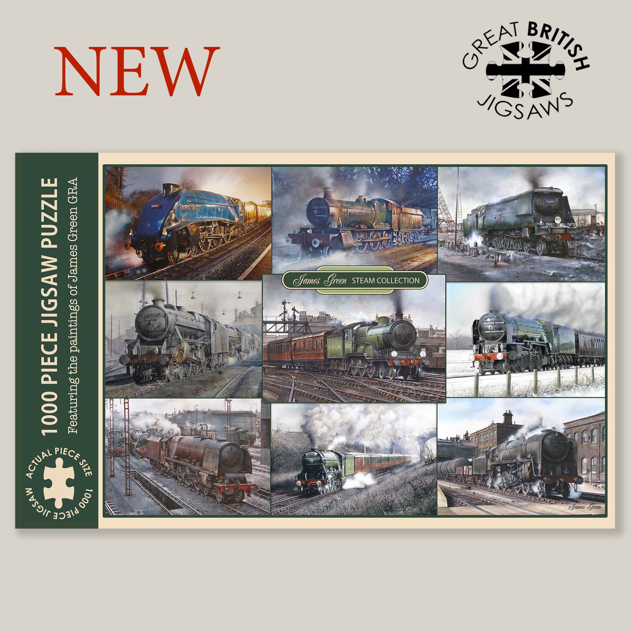 Train on sale jigsaw puzzles