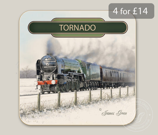 Tornado Drinks Coaster