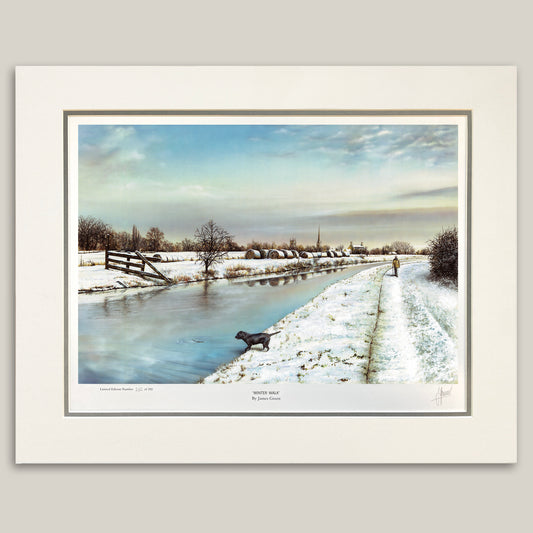 Winter Walk Limited Edition Print