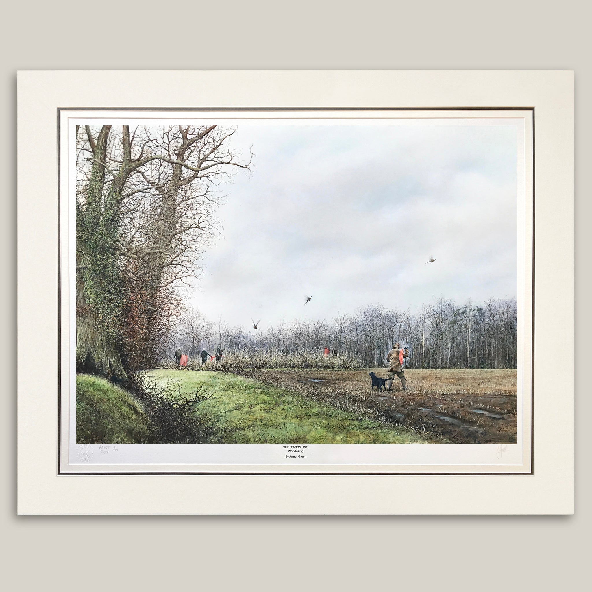 The Beating Line Artist Proof – Artist James Green