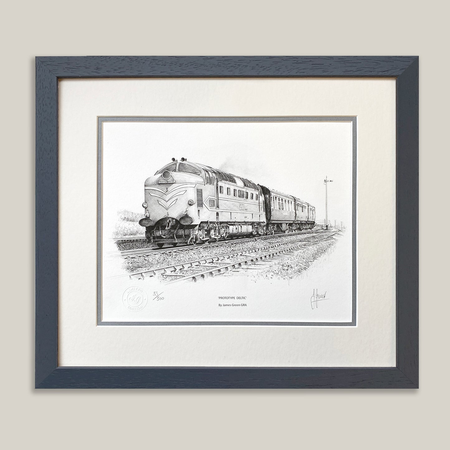 Prototype Deltic Limited Edition Print
