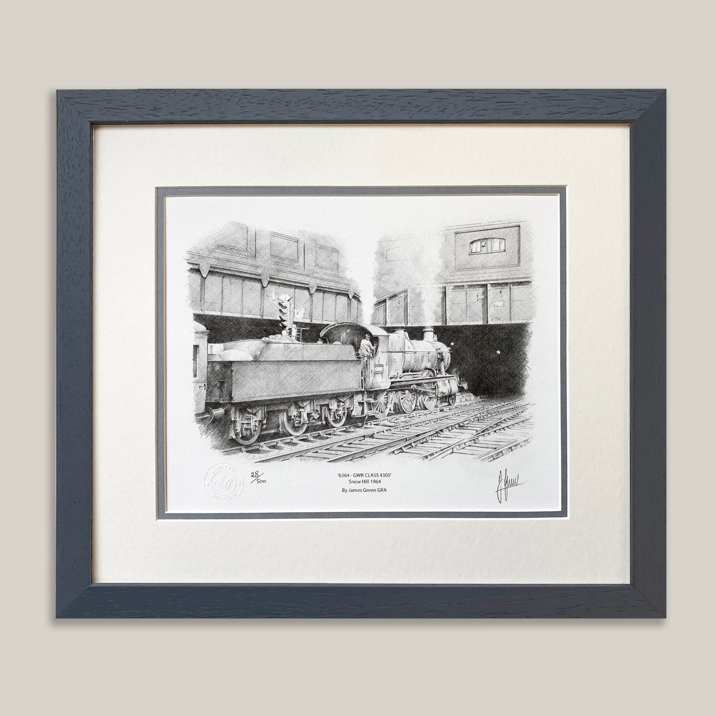 GWR Class 4300 Limited Edition Print